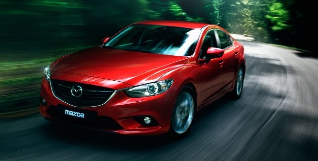Mazda 6 vue de face