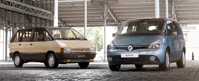 Renault Espace IV - vue de face