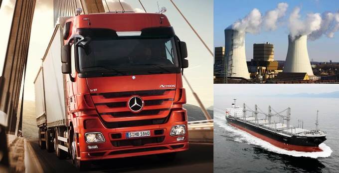 Mercedes Actros, usine avec traitement SCR