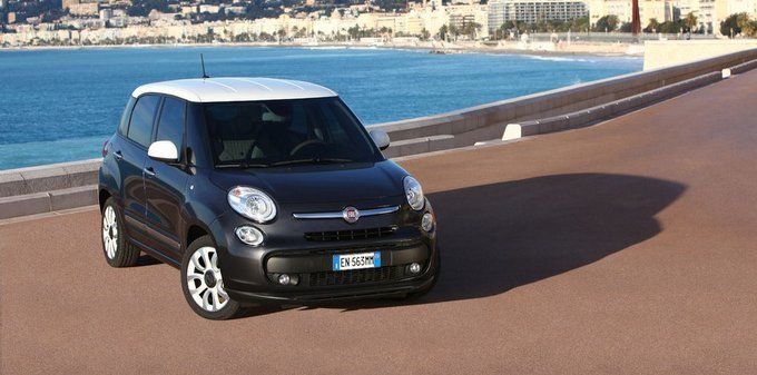 Fiat 500L - vue de face