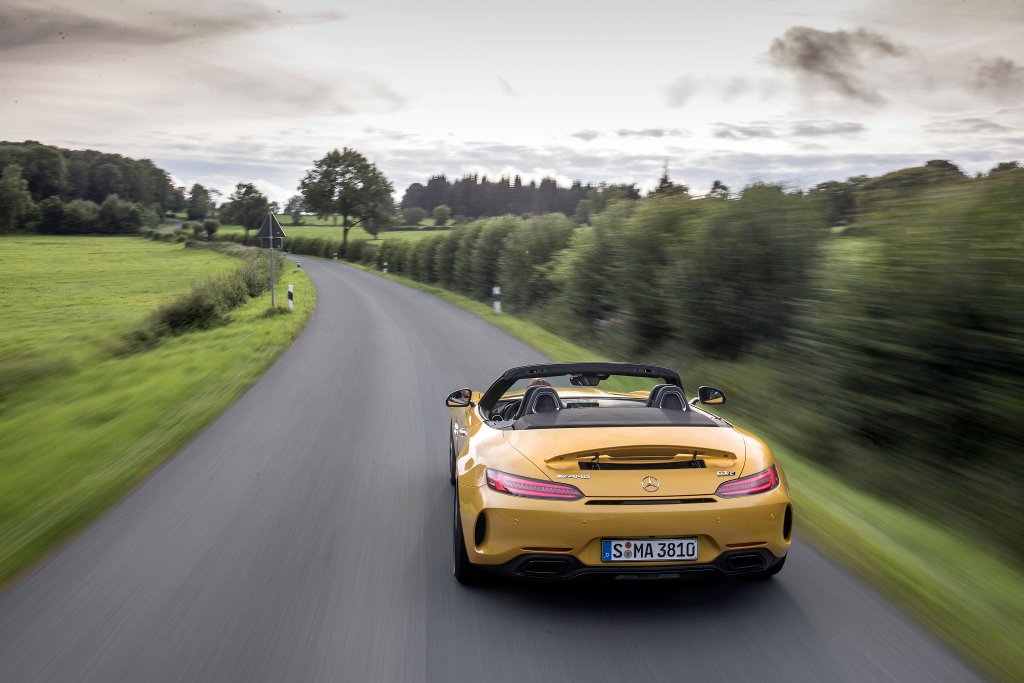 Mercedes-AMG GT C Roadster - vue de derrière