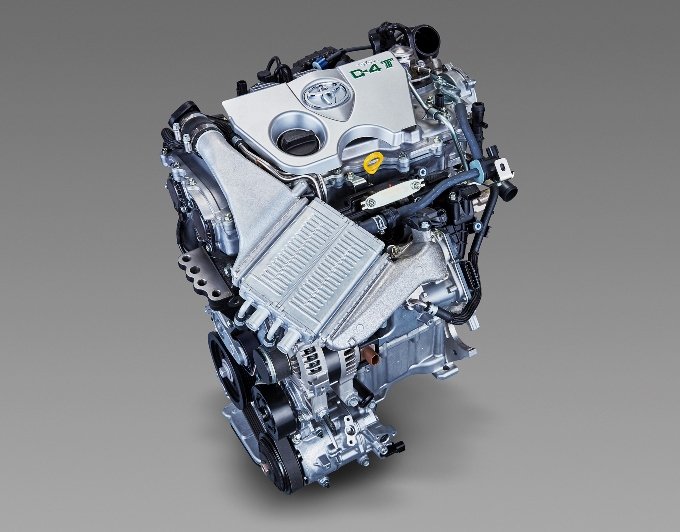 Toyota 1.2l turbo 8NR-FTS Auris 120T - vue de face