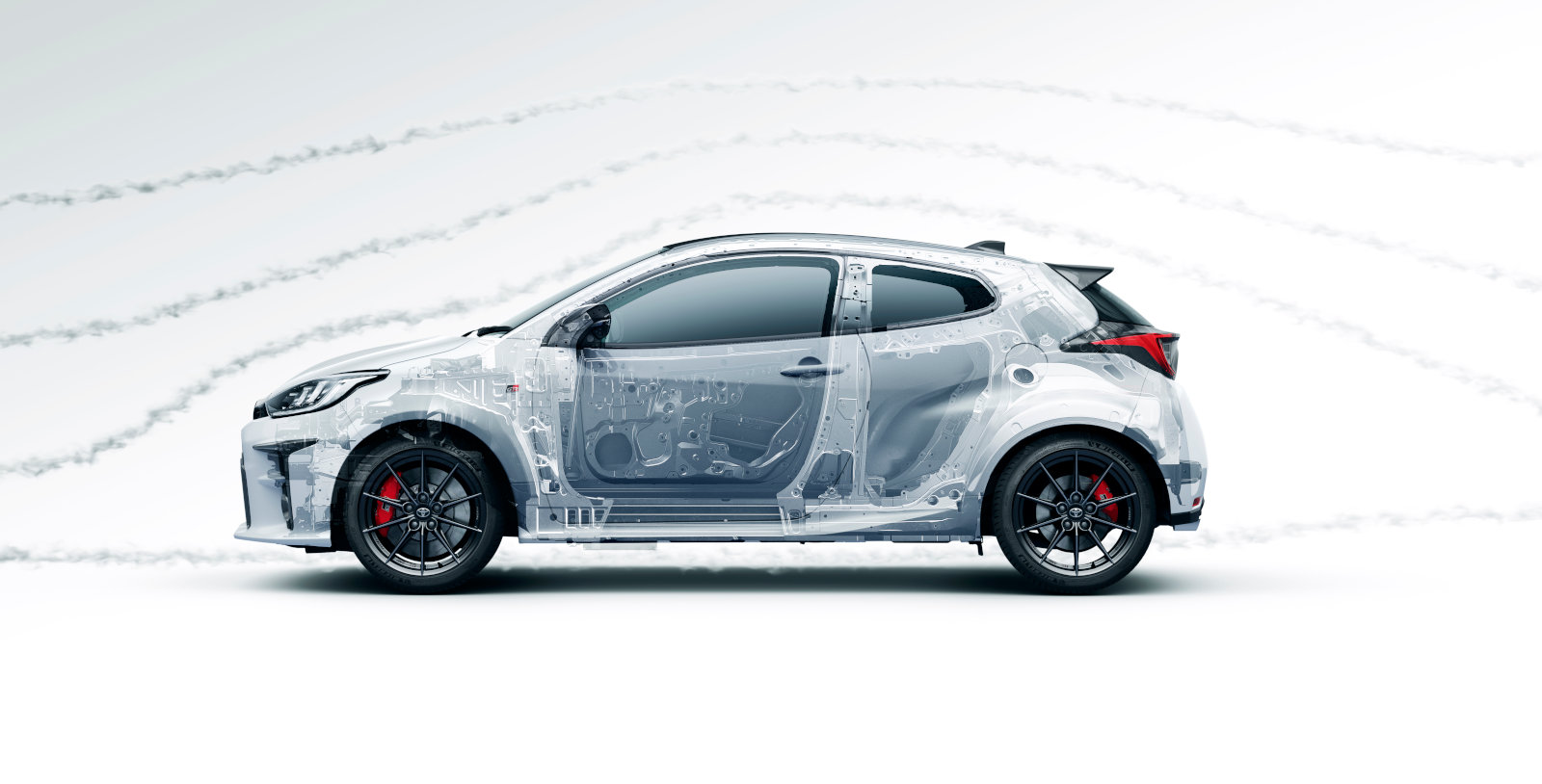 Carrosserie Toyota GR Yaris - soufflerie
