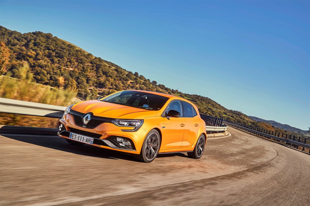 Renault Megane RS - essais châssis en Espagne