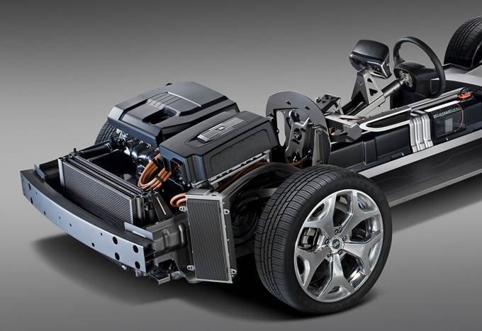 Opel Ampera - moteur électrique et moteur thermique