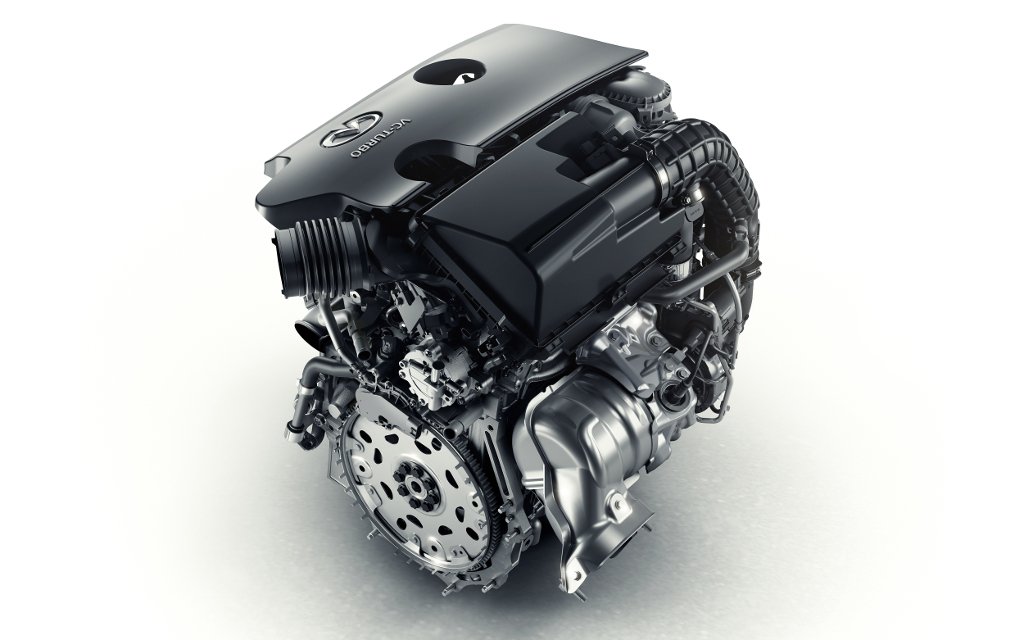 Infiniti VC-Turbo - vue générale côté échappement
