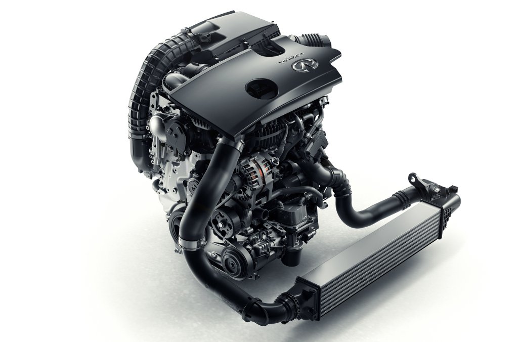 Infiniti VC-Turbo - vue générale côté admission