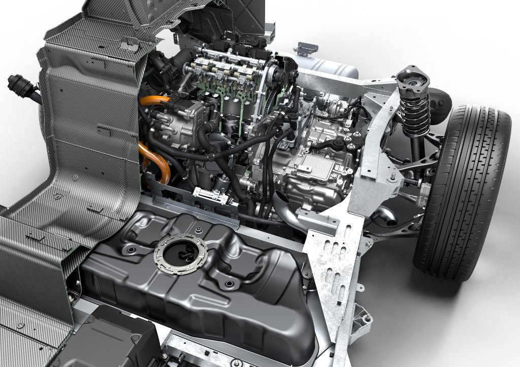 BMW i8 - moteur thermique 1,5l turbo TwinPower