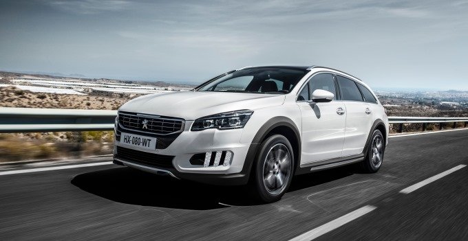Peugeot 508 RXH - vue dynamique