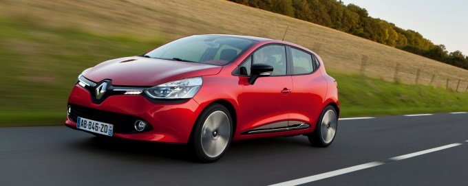 Renault Clio - vue de 3/4 avant