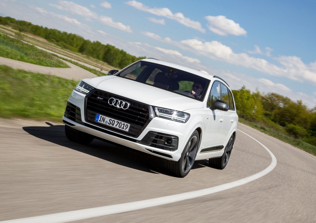 Audi SQ7 TDI - vue de trois quart avant
