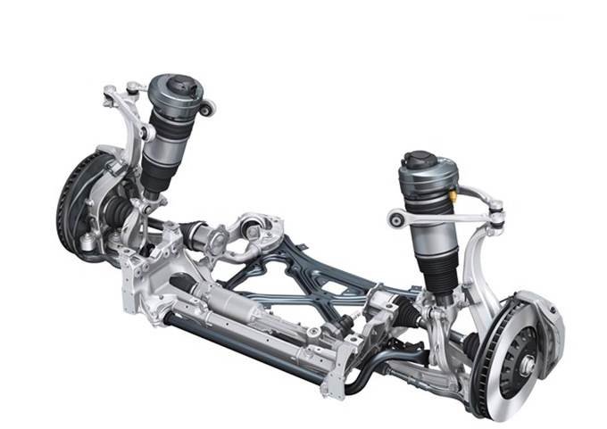 Audi Q7 - suspension adaptative pneumatique