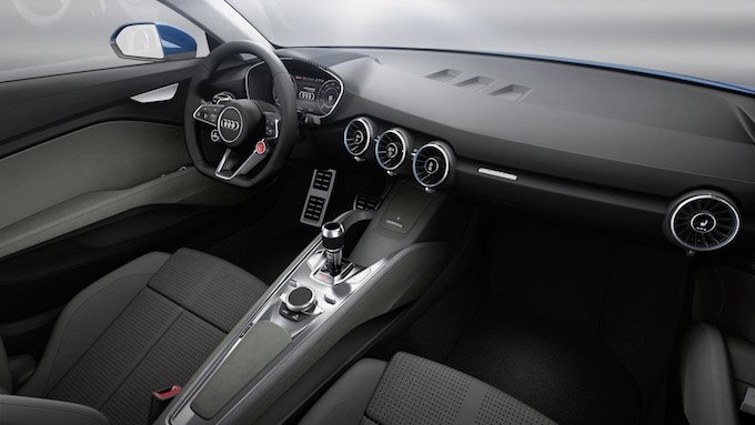 Audi allroad shooting brake concept habitacle