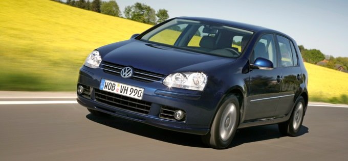 Volkswagen Golf 5 - vue de face