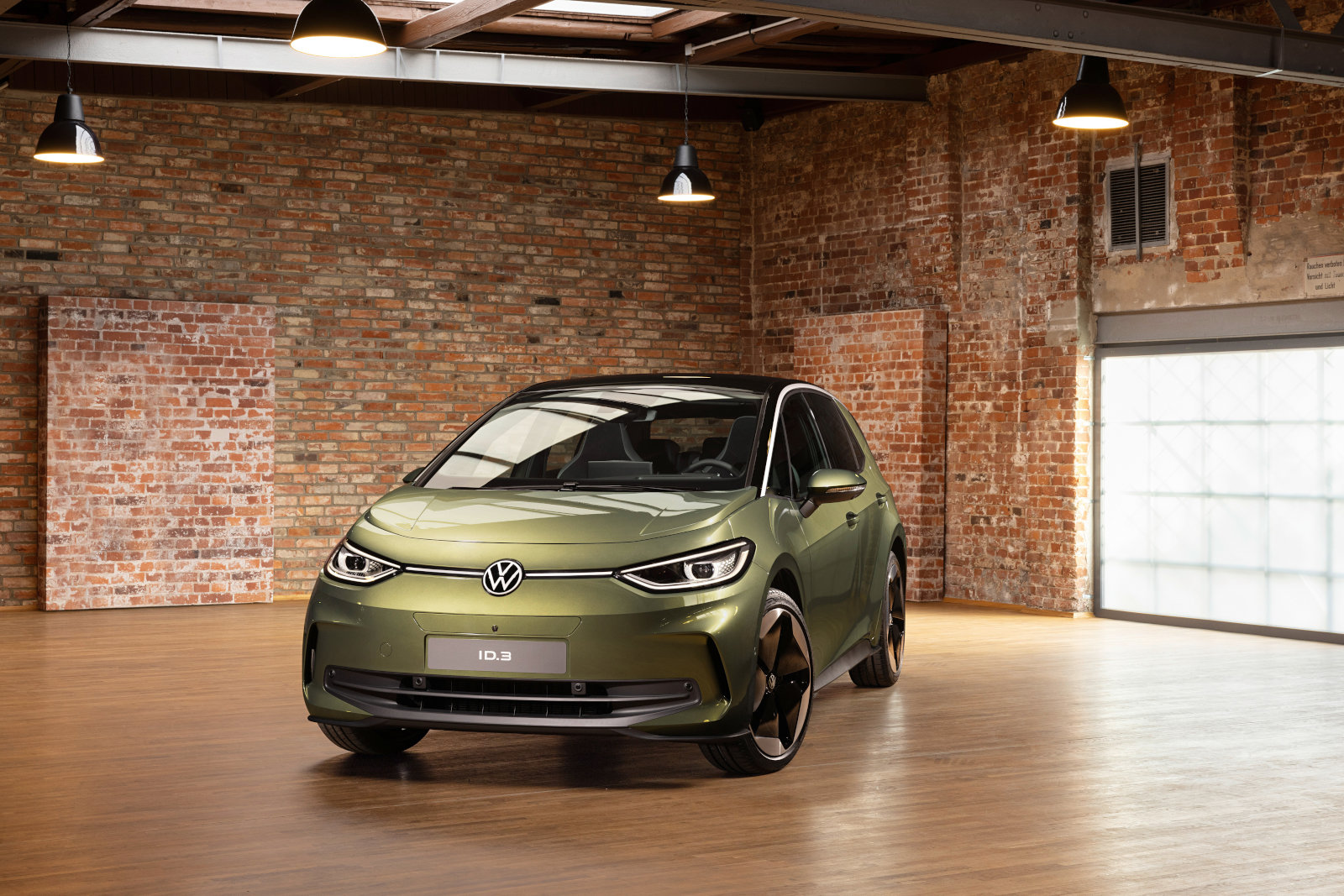 Nouvelle Volkswagen ID.3 - vue de trois-quart avant