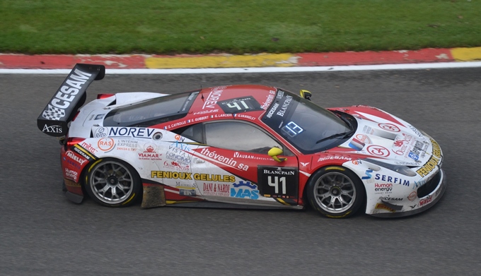24h de Spa - circuit de Spa-Francorchamps - Ferrari 458 Italia GT3