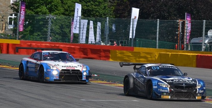 24h de Spa - circuit de Spa-Francorchamps - BMW Z4 GT3 - Nissan GT-R Nismo GT3