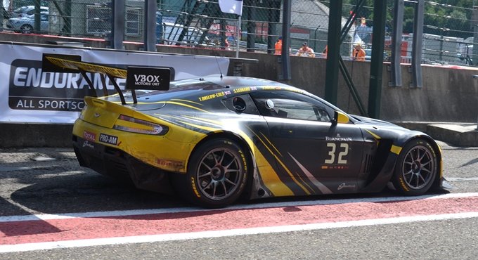 24h de Spa - circuit de Spa-Francorchamps - Aston Martin Vantage GT3