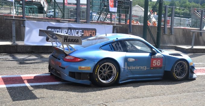 24h de Spa - circuit de Spa-Francorchamps - Porsche 911 GT3 R type 997
