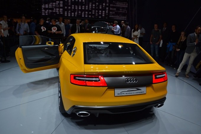 Audi sport quattro - vue arrière