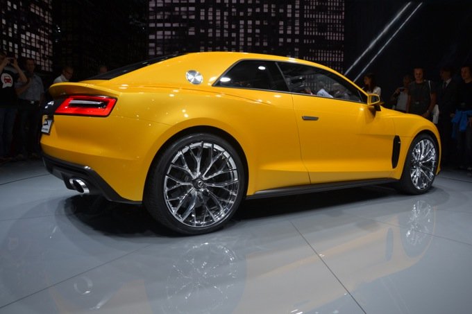 Audi sport quattro - vue de trois quart arrière