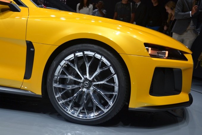 Audi sport quattro - détail roue avant