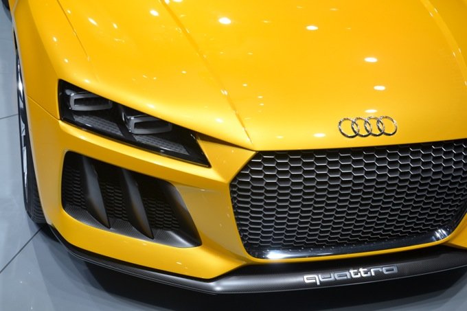 Audi sport quattro - détail calandre