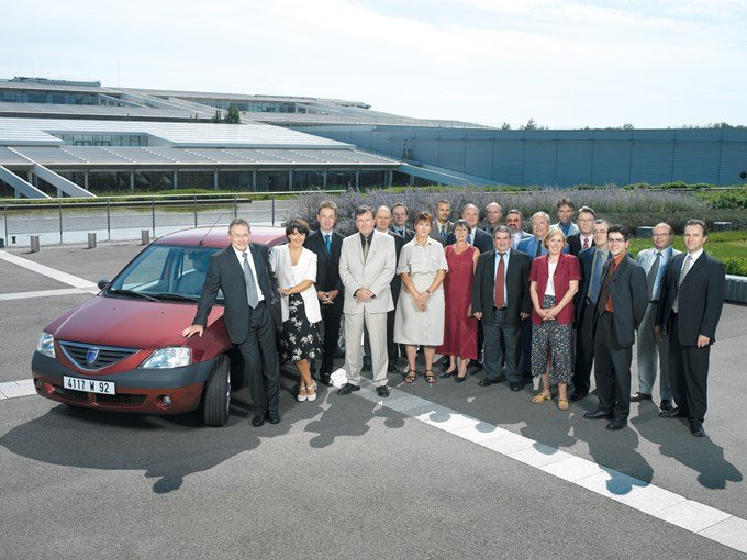 Dacia Logan - équipe de développement au Technocentre Renault