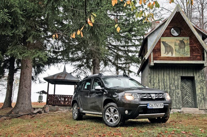 Dacia Duster - vue de trois quart avant