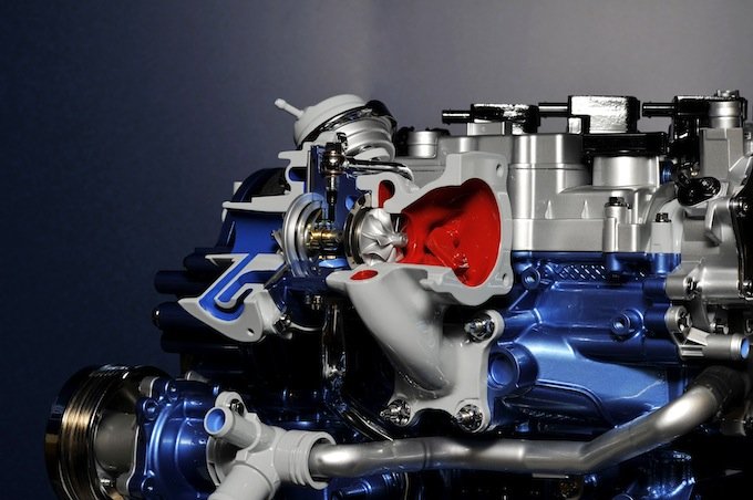 Turbocompresseur moteur Ford Focus 1,0l Ecoboost