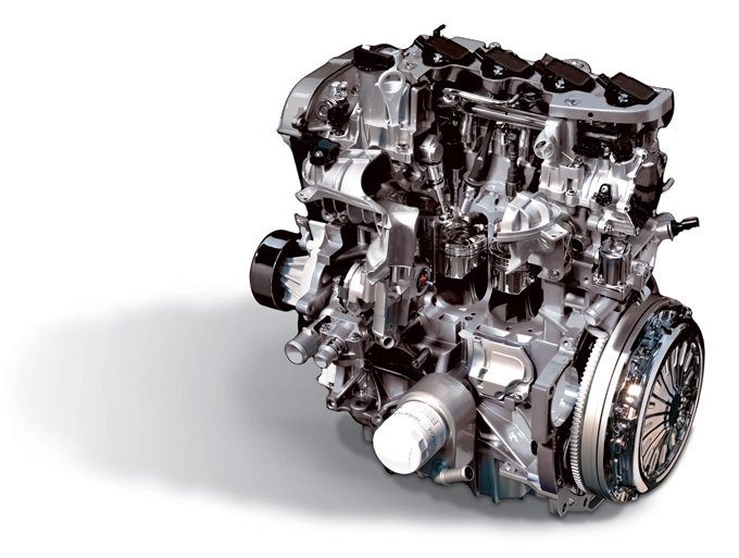 Ford 1.6l Ecoboost - vue en coupe