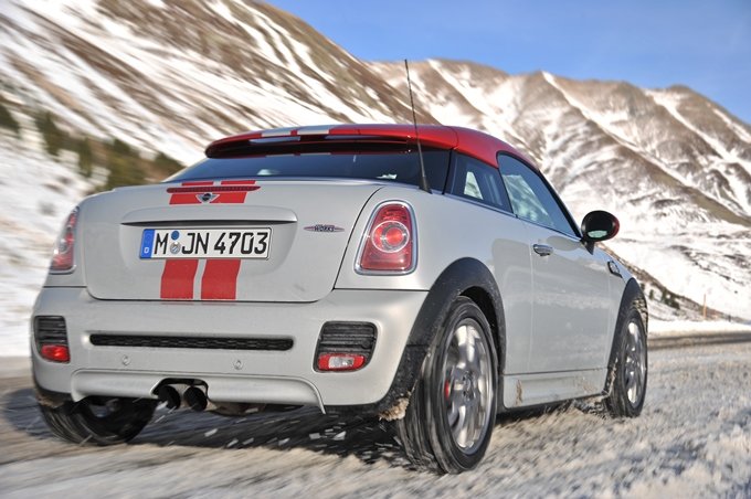 Mini Coupé - vue arrière