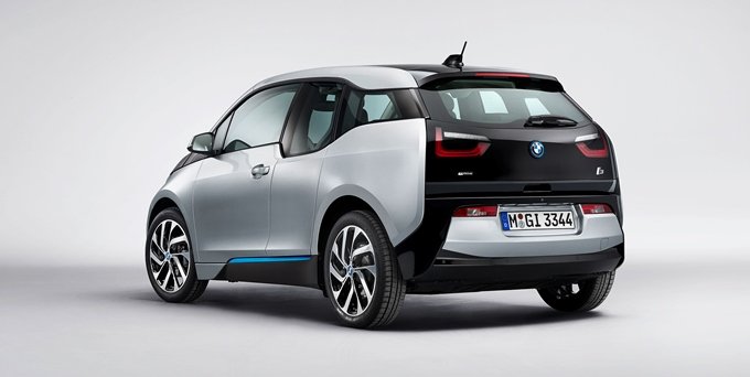BMW i3 - vue de 3/4 arrière