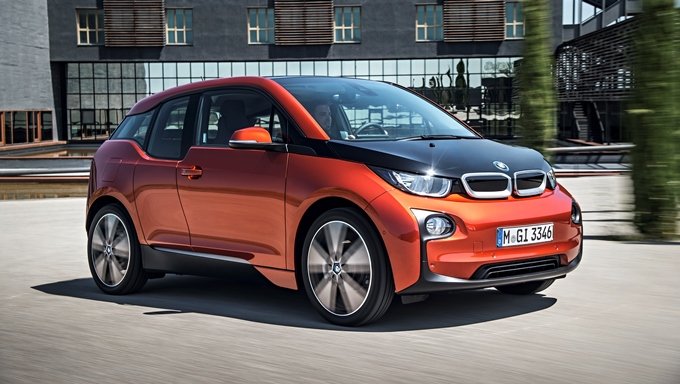 BMW i3 - vue de 3/4 avant