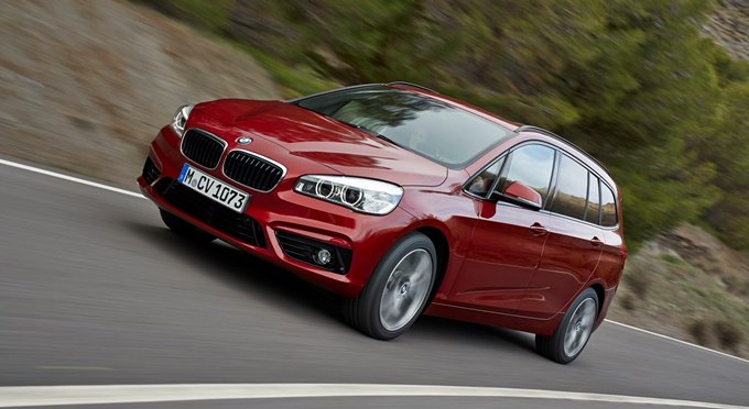 BMW Série 2 Gran Tourer - trois quart avant
