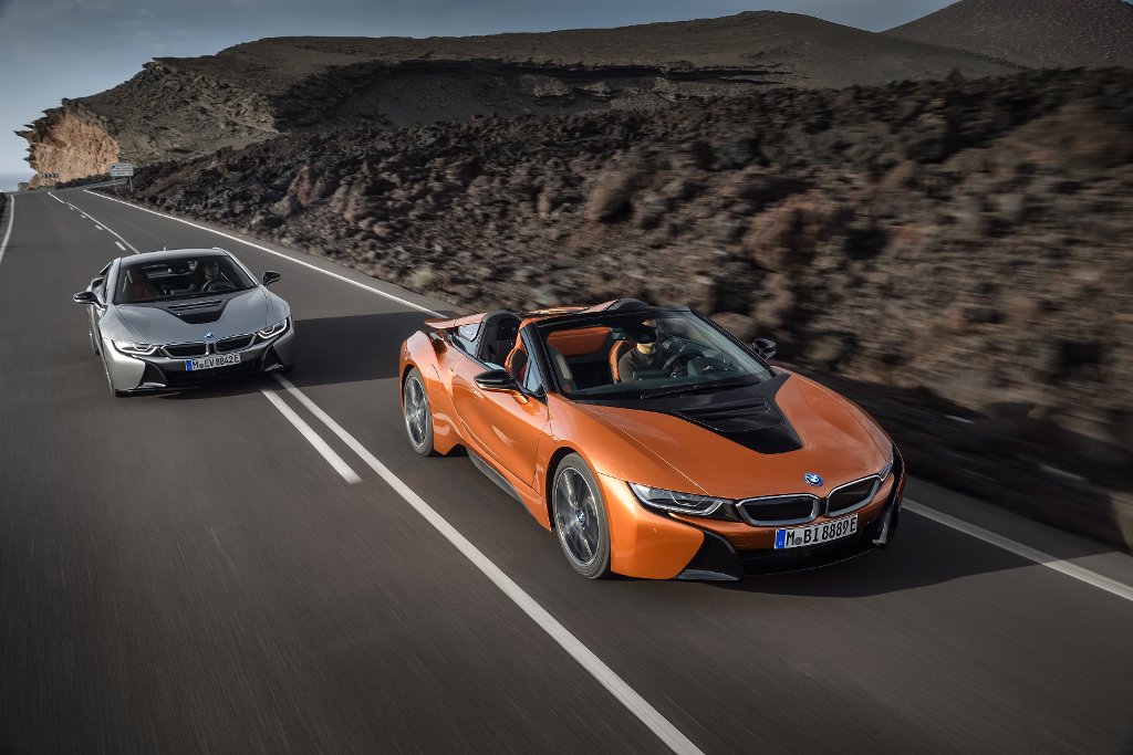 BMW i8 Coupe et Roadster