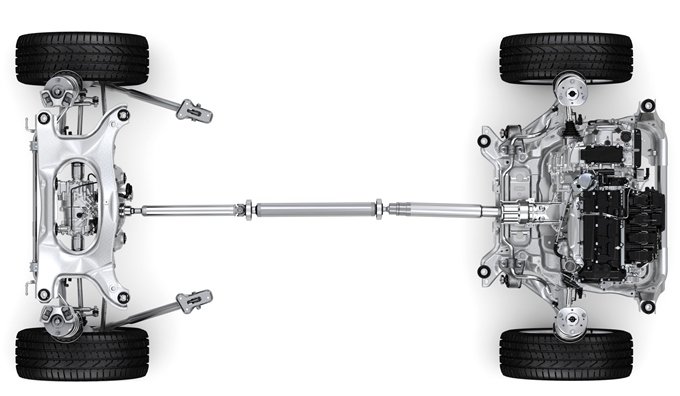 Range Rover Evoque - transmission AWD