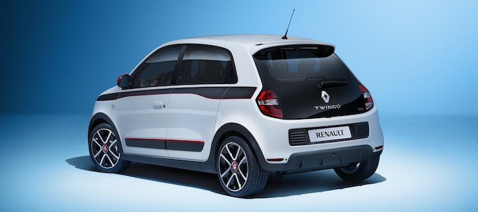 Nouvelle Twingo 2014 - trois quart arrière