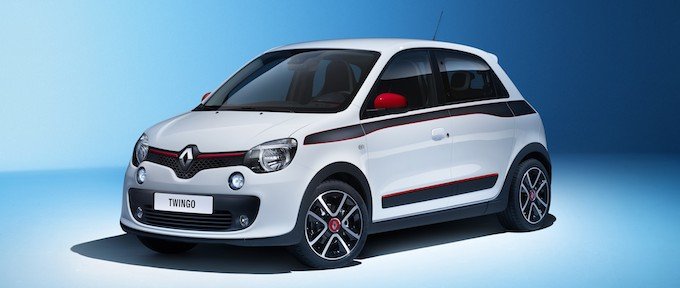 Nouvelle Twingo 2014 - trois quart avant