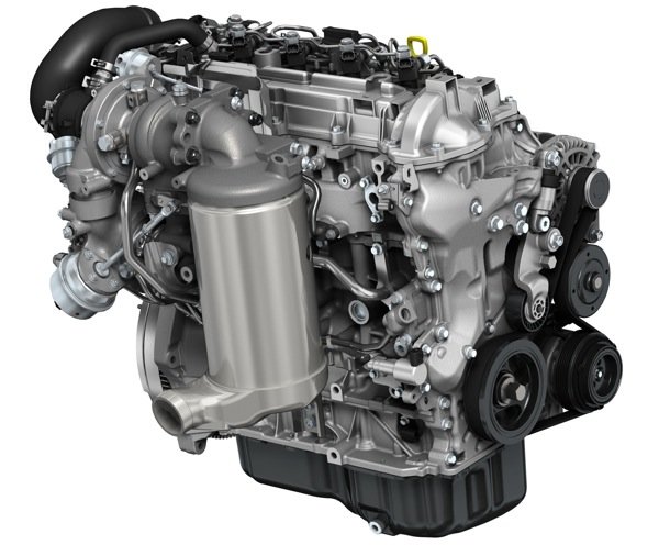 Vue globale moteur Mazda 2.2l Skyactiv-D