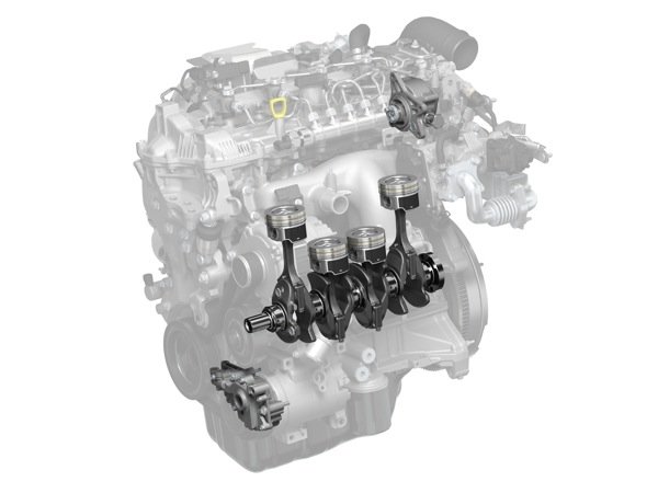 attelage mobile moteur Mazda 2.2l Skyactiv-D