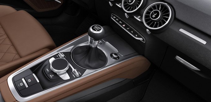 Audi TT coupé - boîte de vitesses manuelle