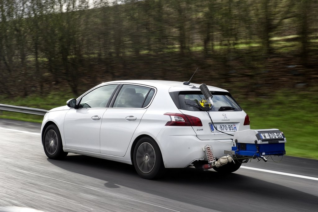 PSA - mesures des émissions en conditions de conduite réelle de type RDE sur Peugeot 308