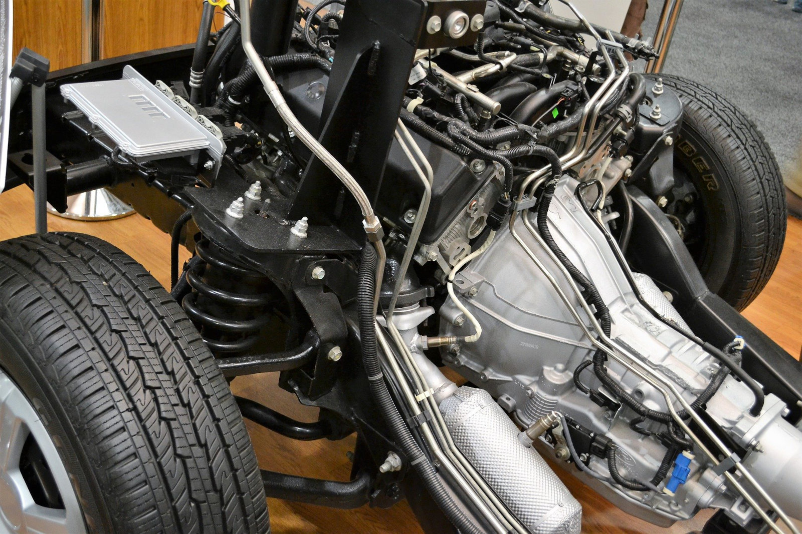 chassis + moteur voiture