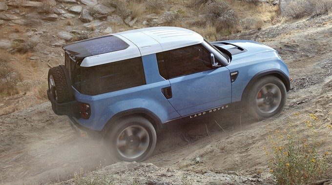 Land Rover DC 100 concept - panneau solaire