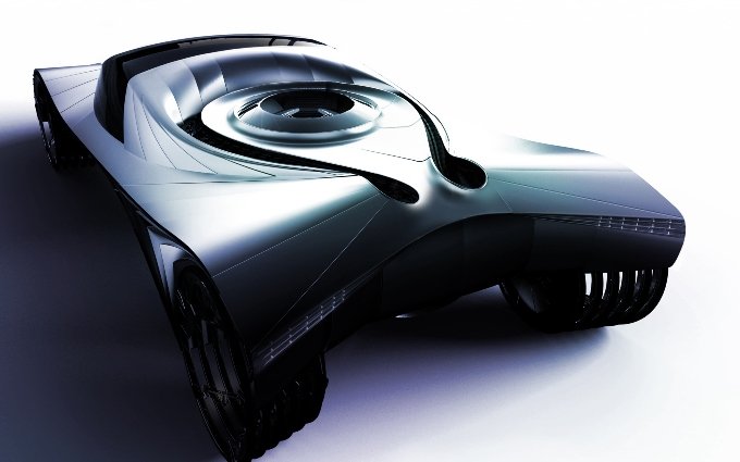 Cadillac World Thorium Fuel Concept - vue arrière