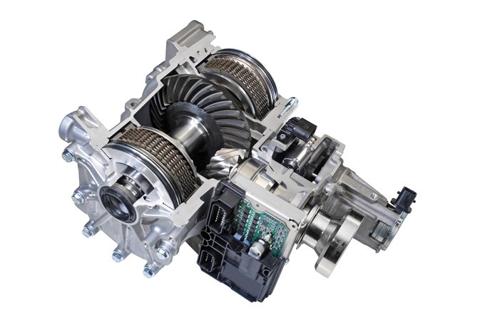 Range Rover Evoque - embrayage multidisque, différentiel arrière